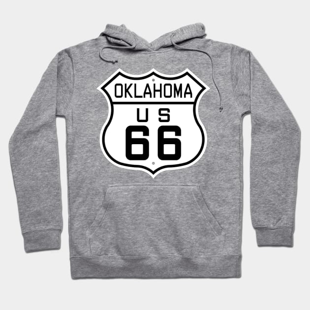 Oklahoma Route 66 Hoodie by ianscott76